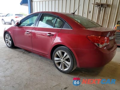 Drugie zdjęcie samochodu z przodu: 2012 CHEVROLET CRUZE LTZ VIN:1G1PH5SC9C7383128 - miniatura