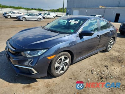 2019 HONDA CIVIC LX 2HGFC2F61KH523519 - główne zdjęcie licytacji z USA - miniatura