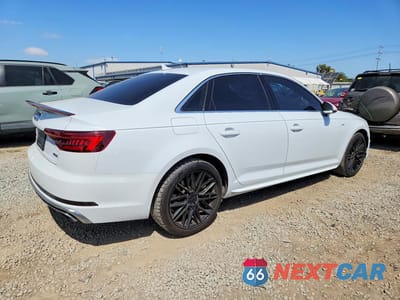 Trzecie zdjęcie samochodu z tyłu: 2019 AUDI A4 PREMIUM VIN:WAUDNAF42KA007089 - miniatura