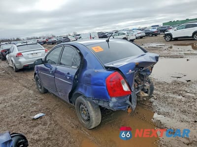 Drugie zdjęcie samochodu z przodu: 2009 HYUNDAI ACCENT GLS VIN:KMHCN46C69U286266 - miniatura