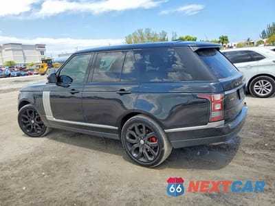 Drugie zdjęcie samochodu z przodu: 2015 LAND ROVER RANGE ROVER HSE VIN:SALGS2VF3FA225283 - miniatura