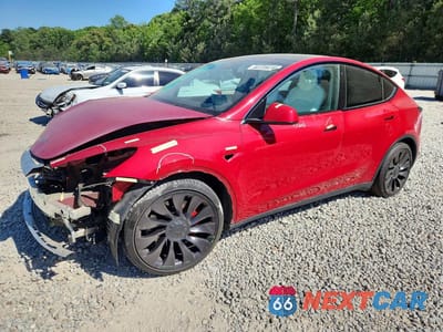 2021 TESLA MODEL Y 5YJYGDEF5MF305696 - główne zdjęcie licytacji z USA - miniatura