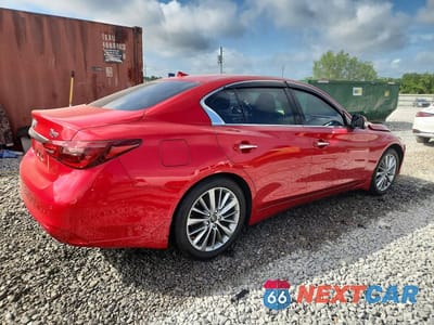 Trzecie zdjęcie samochodu z tyłu: 2024 INFINITI Q50 LUXE VIN:JN1EV7BP2RM601641 - miniatura