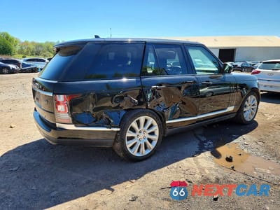 Trzecie zdjęcie samochodu z tyłu: 2015 LAND ROVER RANGE ROVER SUPERCHARGED VIN:SALGS2TF6FA230092 - miniatura