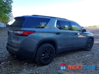 Trzecie zdjęcie samochodu z tyłu: 2019 CHEVROLET TRAVERSE LT VIN:1GNERGKW6KJ170549 - miniatura