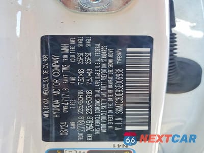Zdjęcie 12 z 12 samochodu: 2025 HYUNDAI TUCSON SEL VIN:3KMJC3DE9SE006938 - miniatura