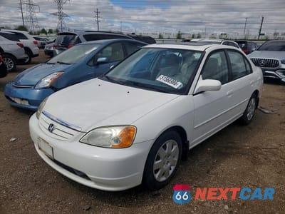 2002 HONDA CIVIC EX 1HGES26842L045583 - główne zdjęcie licytacji z USA - miniatura