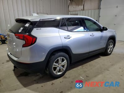 Trzecie zdjęcie samochodu z tyłu: 2018 GMC TERRAIN SLE VIN:3GKALTEV1JL351980 - miniatura