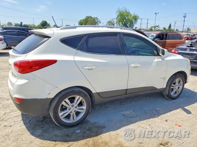 Trzecie zdjęcie samochodu z tyłu: 2010 HYUNDAI TUCSON GLS VIN:KM8JU3AC4AU020650 - miniatura