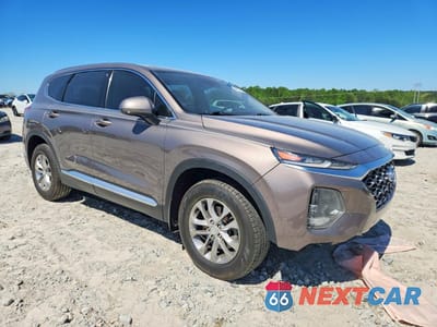 Czwarte zdjęcie samochodu z boku: 2019 HYUNDAI SANTA FE SEL 2.4L VIN:5NMS33AD6KH101484 - miniatura