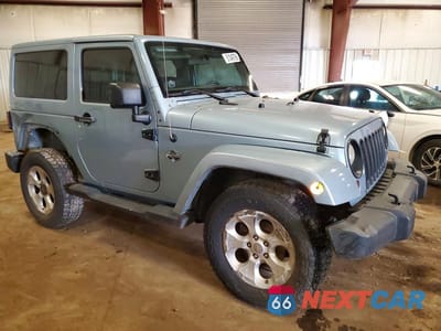 Czwarte zdjęcie samochodu z boku: 2012 JEEP WRANGLER SAHARA VIN:1C4AJWBG5CL174390 - miniatura