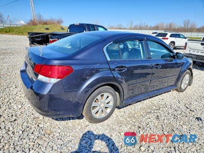 Trzecie zdjęcie samochodu z tyłu: 2012 SUBARU LEGACY 2.5I PREMIUM VIN:4S3BMBC61C3037554 - miniatura