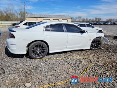 Trzecie zdjęcie samochodu z tyłu: 2023 DODGE CHARGER SCAT PACK VIN:2C3CDXGJ2PH576692 - miniatura
