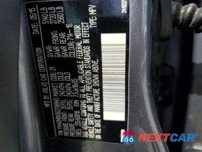 Zdjęcie 13 z 13 samochodu: 2016 VOLVO XC60 T5 PREMIER VIN:YV440MDK6G2788945 - miniatura