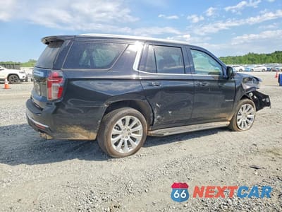 Trzecie zdjęcie samochodu z tyłu: 2024 CHEVROLET TAHOE K1500 PREMIER VIN:1GNSKSKD6RR299718 - miniatura