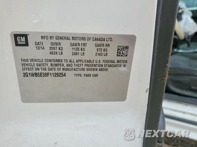 Zdjęcie 12 z 12 samochodu: 2015 CHEVROLET IMPALA LIMITED LT VIN:2G1WB5E38F1128254 - miniatura