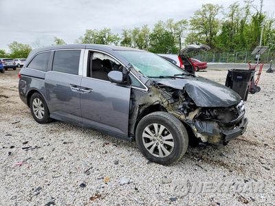 Czwarte zdjęcie samochodu z boku: 2014 HONDA ODYSSEY EX VIN:5FNRL5H44EB015595 - miniatura
