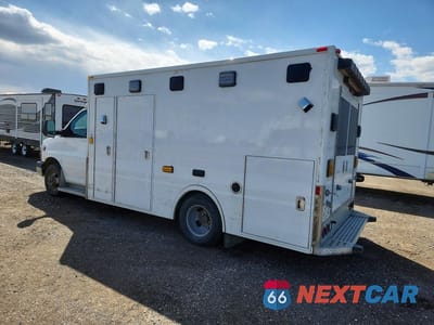 Drugie zdjęcie samochodu z przodu: 2015 CHEV EXPRESS G3500 VIN:1GB3G3CG0F1110556 - miniatura