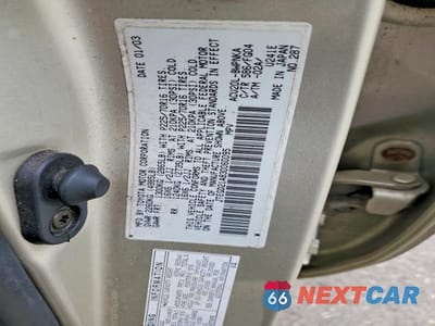 Zdjęcie 14 z 14 samochodu: 2003 TOYOTA HIGHLANDER BASE VIN:JTEGD21A830060095 - miniatura