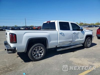 Trzecie zdjęcie samochodu z tyłu: 2018 GMC SIERRA K1500 SLT VIN:3GTU2NEC0JG547844 - miniatura