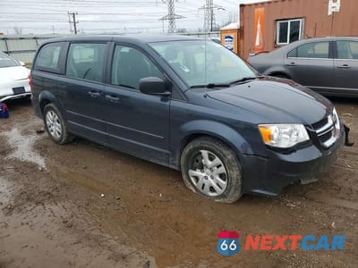 Czwarte zdjęcie samochodu z boku: 2014 DODGE GRAND CARAVAN SE VIN:2C4RDGBG0ER407585 - miniatura