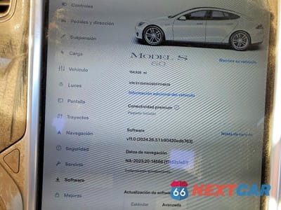 Zdjęcie 9 z 12 samochodu: 2013 TESLA MODEL S VIN:5YJSA1AG9DFP04809 - miniatura