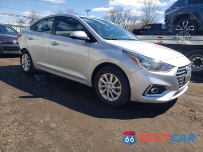 Czwarte zdjęcie samochodu z boku: 2022 HYUNDAI ACCENT SEL VIN:3KPC24A60NE178846 - miniatura