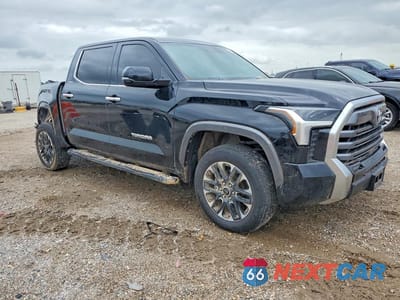 Czwarte zdjęcie samochodu z boku: 2024 TOYOTA TUNDRA CREWMAX LIMITED VIN:5TFJA5DB9RX165625 - miniatura