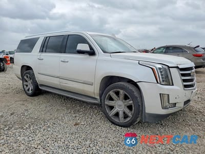 Czwarte zdjęcie samochodu z boku: 2016 CADILLAC ESCALADE ESV VIN:1GYS3GKJ1GR432000 - miniatura
