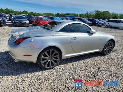 Trzecie zdjęcie samochodu z tyłu: 2004 LEXUS SC 430 BASE VIN:JTHFN48Y840050372 - miniatura