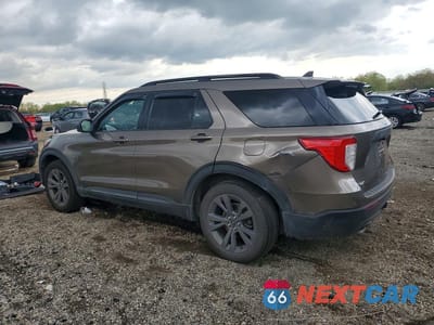 Drugie zdjęcie samochodu z przodu: 2021 FORD EXPLORER XLT VIN:1FMSK8DH6MGB09914 - miniatura