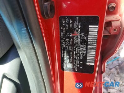 Zdjęcie 12 z 12 samochodu: 2014 HYUNDAI ACCENT GS VIN:KMHCT5AE1EU181326 - miniatura