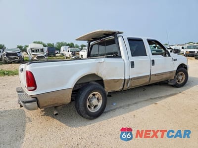 Trzecie zdjęcie samochodu z tyłu: 2003 FORD F250 SUPER DUTY VIN:1FTNW20L63ED22871 - miniatura