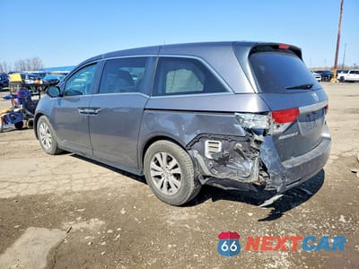 Drugie zdjęcie samochodu z przodu: 2014 HONDA ODYSSEY EXL VIN:5FNRL5H6XEB026098 - miniatura