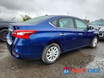 Trzecie zdjęcie samochodu z tyłu: 2019 NISSAN SENTRA SV VIN:3N1AB7AP6KY322141 - miniatura