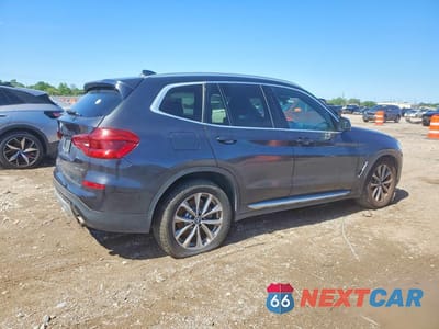 Trzecie zdjęcie samochodu z tyłu: 2019 BMW X3 SDRIVE30I VIN:5UXTR7C53KLE98247 - miniatura