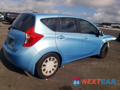 Trzecie zdjęcie samochodu z tyłu: 2014 NISSAN VERSA NOTE SV VIN:3N1CE2CP3EL426605 - miniatura