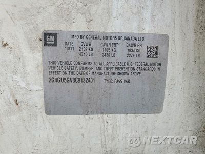 Zdjęcie 12 z 12 samochodu: 2012 BUICK REGAL PREMIUM VIN:2G4GU5GV8C9132401 - miniatura