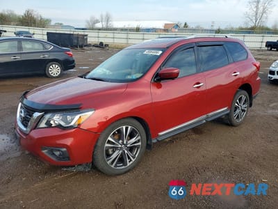 2017 NISSAN PATHFINDER PLATINUM 5N1DR2MM5HC632286 - główne zdjęcie licytacji z USA - miniatura