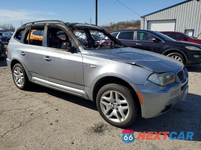Czwarte zdjęcie samochodu z boku: 2007 BMW X3 3.0SI VIN:WBXPC93427WF03776 - miniatura
