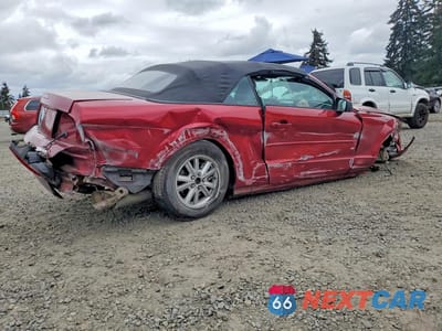 Trzecie zdjęcie samochodu z tyłu: 2005 FORD MUSTANG VIN:1ZVFT84N955202770 - miniatura