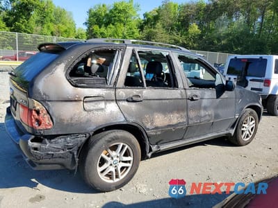 Trzecie zdjęcie samochodu z tyłu: 2006 BMW X5 3.0I VIN:5UXFA13536LY30515 - miniatura