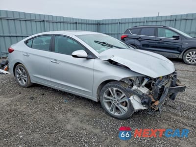 Czwarte zdjęcie samochodu z boku: 2017 HYUNDAI ELANTRA SE VIN:KMHD84LF6HU426180 - miniatura