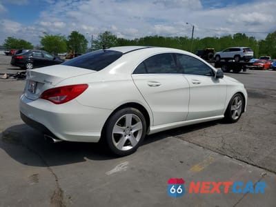 Trzecie zdjęcie samochodu z tyłu: 2016 MERCEDES-BENZ CLA 250 4MATIC VIN:WDDSJ4GB7GN336591 - miniatura