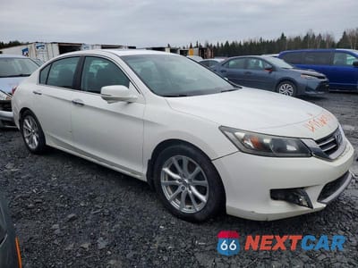 Czwarte zdjęcie samochodu z boku: 2013 HONDA ACCORD EXL VIN:1HGCR2F82DA804653 - miniatura