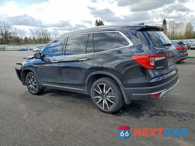 Drugie zdjęcie samochodu z przodu: 2019 HONDA PILOT TOURING VIN:5FNYF6H60KB012523 - miniatura