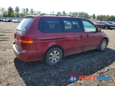 Trzecie zdjęcie samochodu z tyłu: 2003 HONDA ODYSSEY EXL VIN:5FNRL180X3B159882 - miniatura