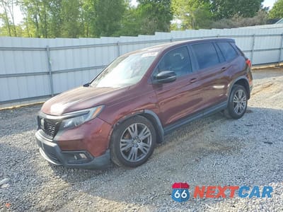 2019 HONDA PASSPORT EXL 5FNYF7H55KB006214 - główne zdjęcie licytacji z USA - miniatura