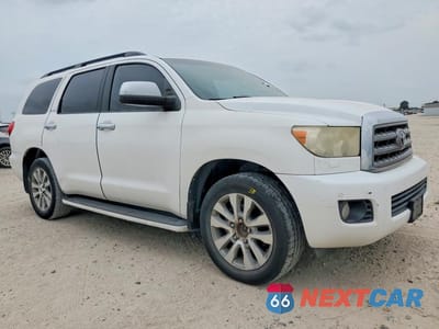 Czwarte zdjęcie samochodu z boku: 2014 TOYOTA SEQUOIA LIMITED VIN:5TDKY5G14ES052636 - miniatura