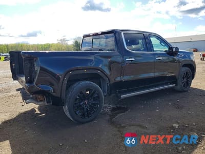 Trzecie zdjęcie samochodu z tyłu: 2022 GMC SIERRA LIMITED K1500 DENALI VIN:1GTU9FEL0NZ175882 - miniatura